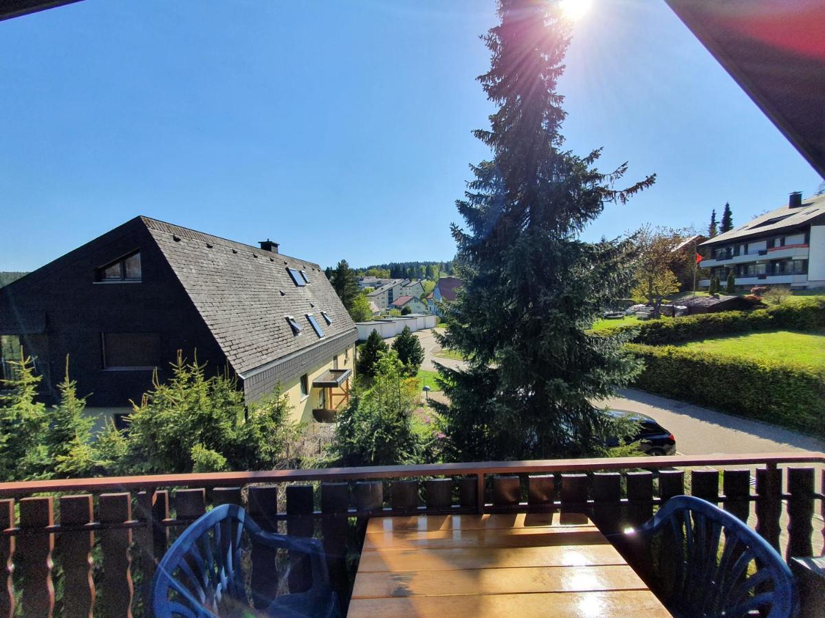 Ferienhaus-Schönwald im Herzen des Schwarzwaldes 2-Zimmer-Maisonette-Wohnung mit Balkon App 12 Exterior foto